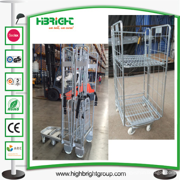 Supermarket Warehoues Storage Roll Cage